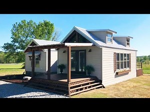 Amazing Rustic Farmhouses Park Model for Sale by Alabama Custom Cabins