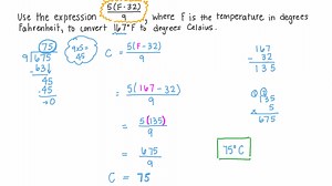 Converting Temperature from Fahrenheit to Celsius