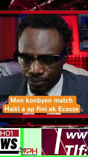 The news falls on the Haiti match