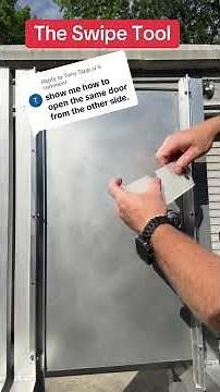 Master the Firefighter Swipe Tool: The Ultimate Inward Door-Opening Hack #FirefighterTools