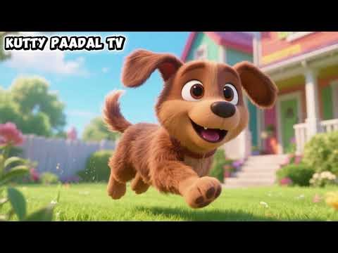 Tho Tho Naikutty 🐶 Tamil Kids Song | Dog Song for Babies | Kutty Paadal TV