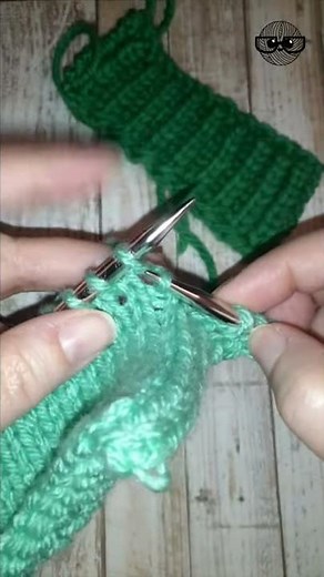 How to K1B (Knit One Below) #shorts