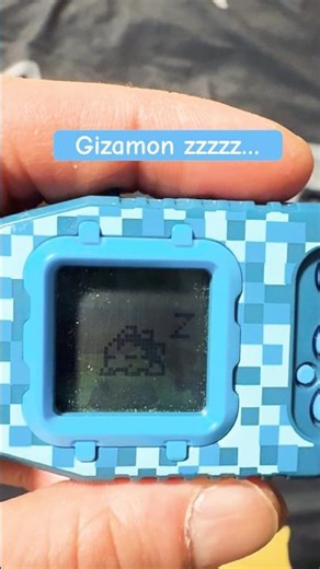 Digimon Pendulum Z ~ Deep Savers: Gizamon Sleeping After a Day of Training and Shoveling