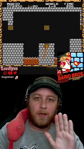 POV - You're playing Super Mario Bros. on the NES