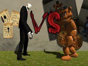 Slenderman VS Freddy The Fazbear