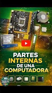Internal parts of a computer in 1 minute