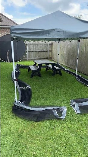 Outsunny 10' x 20' Pop Up Canopy Tent with Netting, Heavy Duty Instant Sun Shelter, Large Tents for