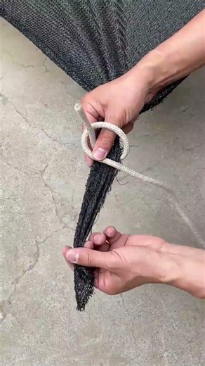 Strongest Knot for Shade Mesh! #knots