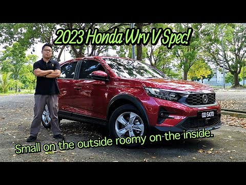 Vehicle Review & Drive 2023 Honda WRV V Spec !