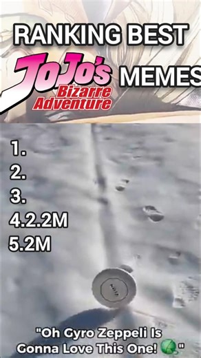 Ranking The Best JoJo Memes 😂🔥