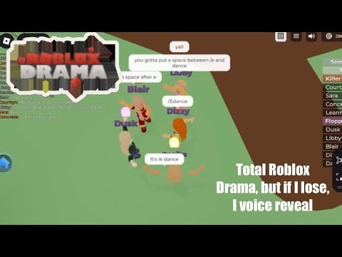 Total Roblox Drama, but if I lose I voice reveal (ft. my best friend)