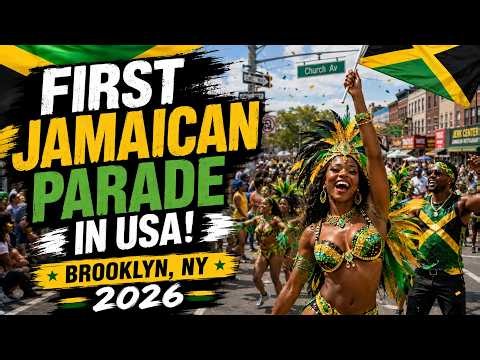 Jamaica Rising Day Parade 2026 🇯🇲 | Brooklyn, New York