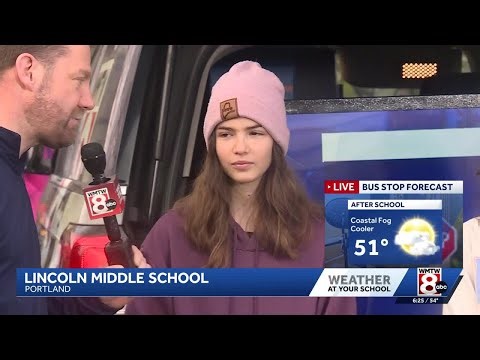 Weather At Your School live in Portland 6:20 am