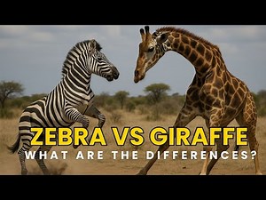 Zebra vs Giraffe: What are the Differences?