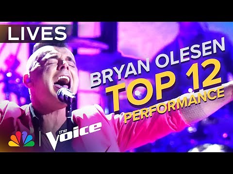 Bryan Olesen Performs "Don't Stop Me Now" by Queen | The Voice Lives | NBC