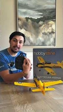 Unboxing the NEW HobbyZone T-28 Trojan 450mm RTF Beginner RC Airplane!