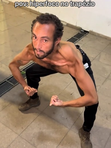 Trevor e seu hiperfoco no trapézio