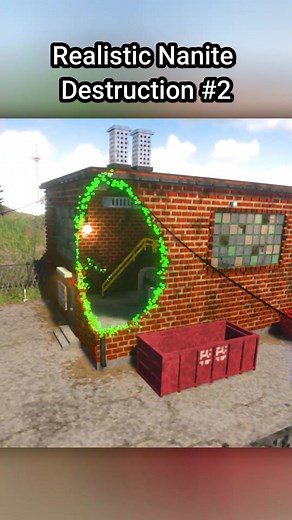 Realistic Nanite Destruction #2, full length videos on my YouTube channel #teardown #teardowngame #minecraft #pcgaming #nasapc #fyp #fypシ #foryou