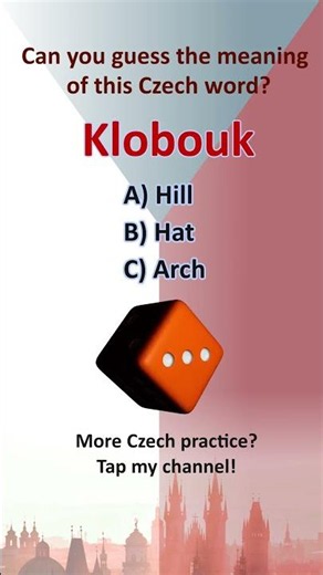Guess This Czech Word! 🇨🇿 (#99) #learnczech #quiz #ceskyjazyk #english #czechlisteningpractice