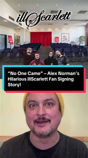 “No One Came” – Alex Norman’s Hilarious illScarlett Fan Signing Story! This clip is from our 2 hour deep dive interview on episode #214 of The Joel Martin Mastery Podcast which you can watch by clicking the link in my bio! @illScarlett #illscarlett #joelmartinmastery #music