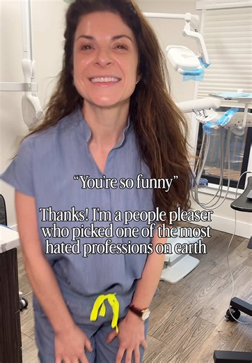 If I don’t laugh, ill cry 😭 #dentistproblems #dentalhumor #femaledentist #dentalpractice #dentist