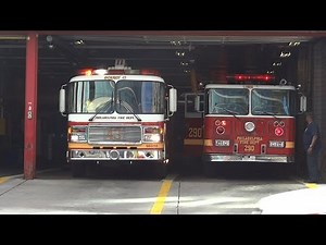 PFD Squrt 43 & Ladder 9 Responding