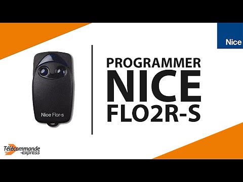 Programmer une Télécommande Nice FLO2R