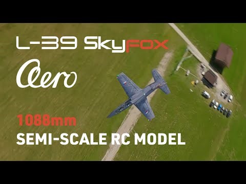 Aero L-39 Skyfox RC EDF jet by KAVAN | 1088mm ARF