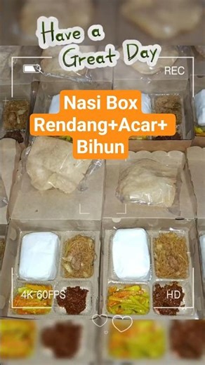 Nasi Box Buat Selametan #nasibox #nasiboxmurah