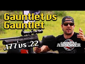 Umarex Gauntlet 177 vs 22 Air Rifle Gun Review Racoon Hunt : American Airgunner