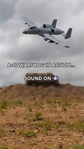 A-10 Warthog BRRRT at US Air Force Range 💥