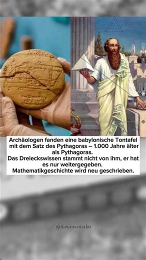 Pythagoras hat den Satz GAR NICHT erfunden – Beweis ist 1000 Jahre älter! #filmgeschichte