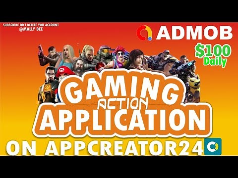 How to create a Gaming Application on AppCreator24 Tutorial in 2024