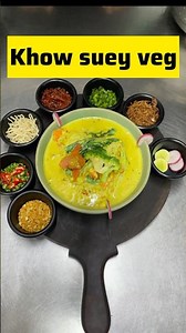 How to make khow suey veg soup | khow suey veg soup #short #food #shortvideo