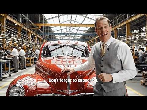 Inside the 1939 Factory How the First Mercury V8 Was Built from Scratch