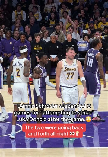 Dennis Schröder's Suspension: What Happened with Luka Doncic?