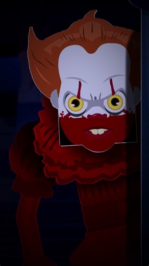 super paper-hero on Instagram: "Pennywise sabe todo #pennywise #IT #welcometoderry🎈 #humor #parodia #XD #meme #hbomax #clown #pennywise🎈 #animacion"