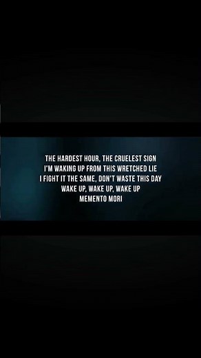 lamb of god memento mori lyrics #lambofgod
