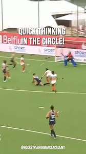 Quick thinking and good spatial awareness key in the circle! This clip is a great demonstration of both - resulting in a fantastic goal 💥Go to my bio 🔗 to get access to my FREE training called: 4 Ways To Modernise Your Game. #fieldhockey #fieldhockeyperformance #princesshockey #princesshockeysa | Hockey Performance Academy
