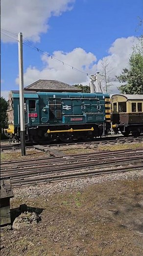 #class08 804 "Phantom" creeping along Didcot Railway Centre