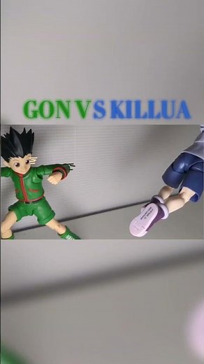 Gon VS Killua Stop Motion Test! #gon#killua#edit#stopmotion#fypviralシ#subscribe#hunterxhunter#fyp#fy