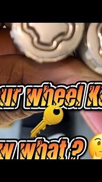 How to remove wheel locks no Key 🔑 and NO SPECIAL TOOLS ( Use what you might already have )