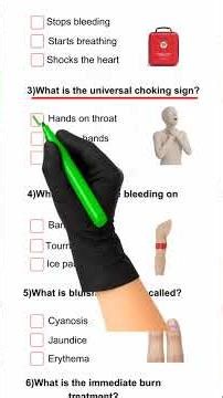 first Aid quiz #shorts