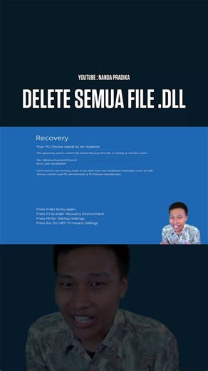 Nanda Pradika on Instagram: "Apa yang terjadi jika Semua File DLL dihapus dari Windows?"