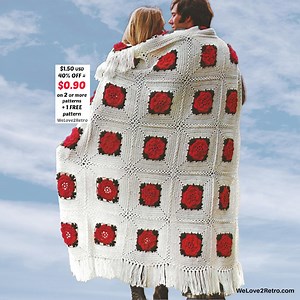 RETIREMENT-SALE*** Flower Granny Square Afghan Pattern PDF – Easy Crochet Floral Blanket, Boho Throw Wrap - Etsy UK