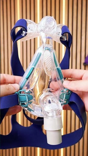 Full Face CPAP Mask Review: ResMed Mirage Quattro Up Close #cpapcare #sleeplay #cpapmask