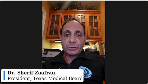 This is @GregAbbott_TX 's appointee to the Texas Medical Board. What in tarnation is going on here?!