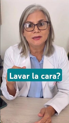 Should I wash my face at night and in the morning? DERMATOLOGY MYTHS