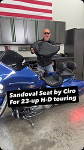 Changing the game once again with style and comfort with our Sandoval Seat for 23-up Harley-Davidson Touring bikes. You need to sit on this seat to see what we mean! In conjunction with Adam Sandoval, we have put everything into this seat to bring you the best touring and show seat for your motorcycle. Run it as a solo seat, or quickly add pillions and backrests for added comfort. ✅Gel insert and central channel design to provide comfort and styling ✅Low profile comfortable touring seat ✅Reduced