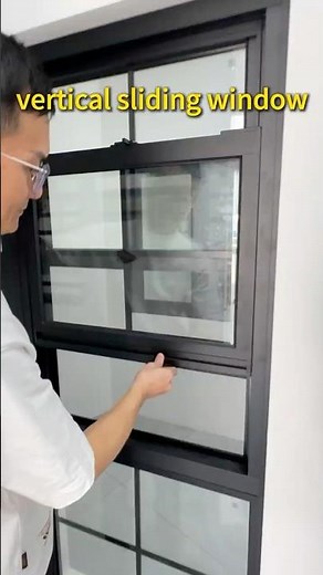 Aluminum vertical sliding windows#aluminumwindows #aluminium #home #windows #factory #slidingwindow